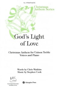God's Light of Love Unison choral sheet music cover